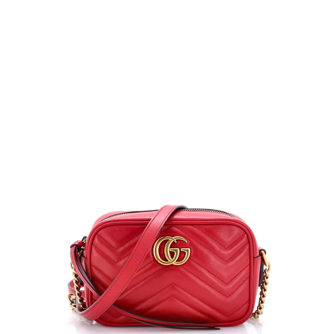 Gucci GG Marmont Shoulder Bag Matelasse Leather Mini (1 of 5)