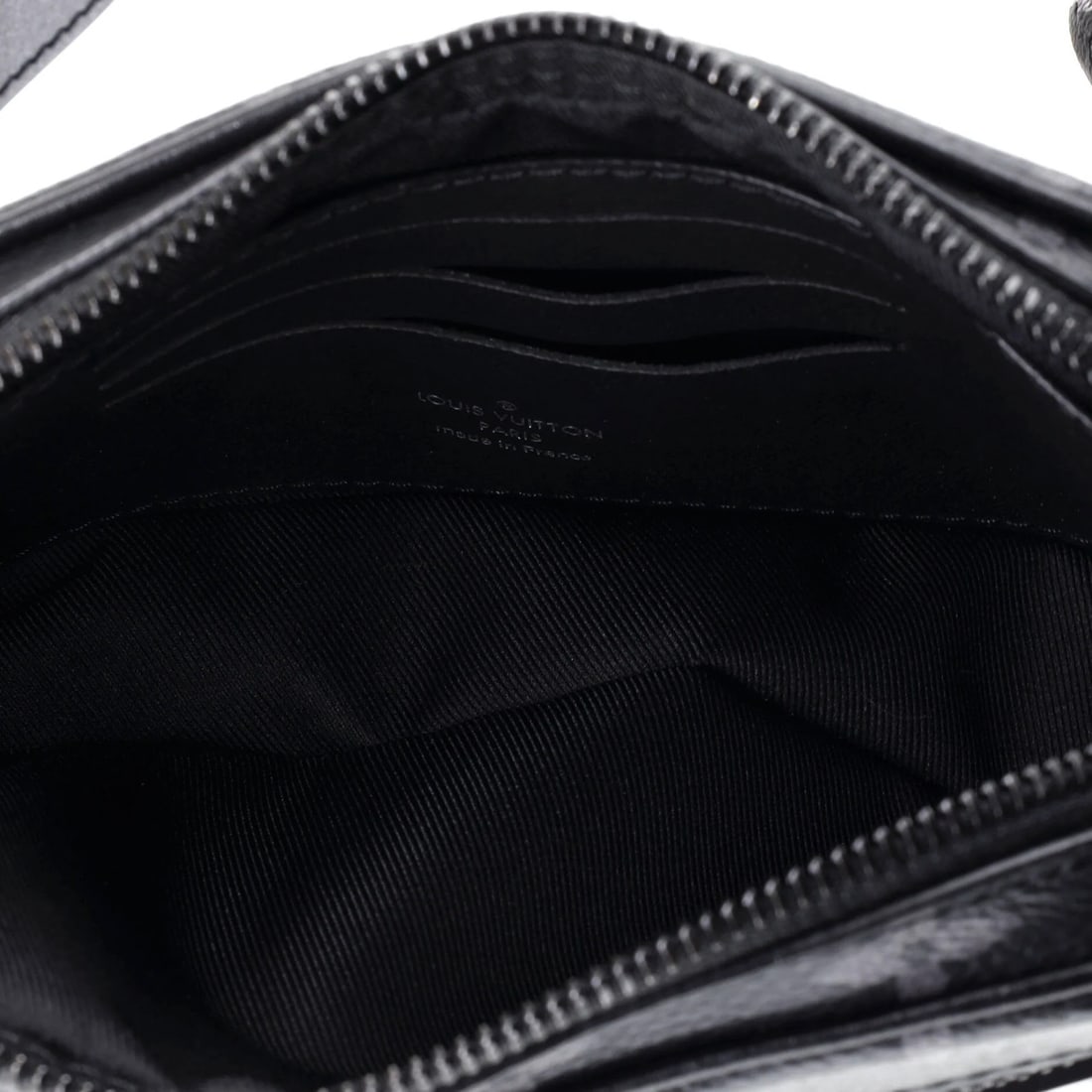 Vuitton Pochette Monogram Eclipse Louis Canvas - 5
