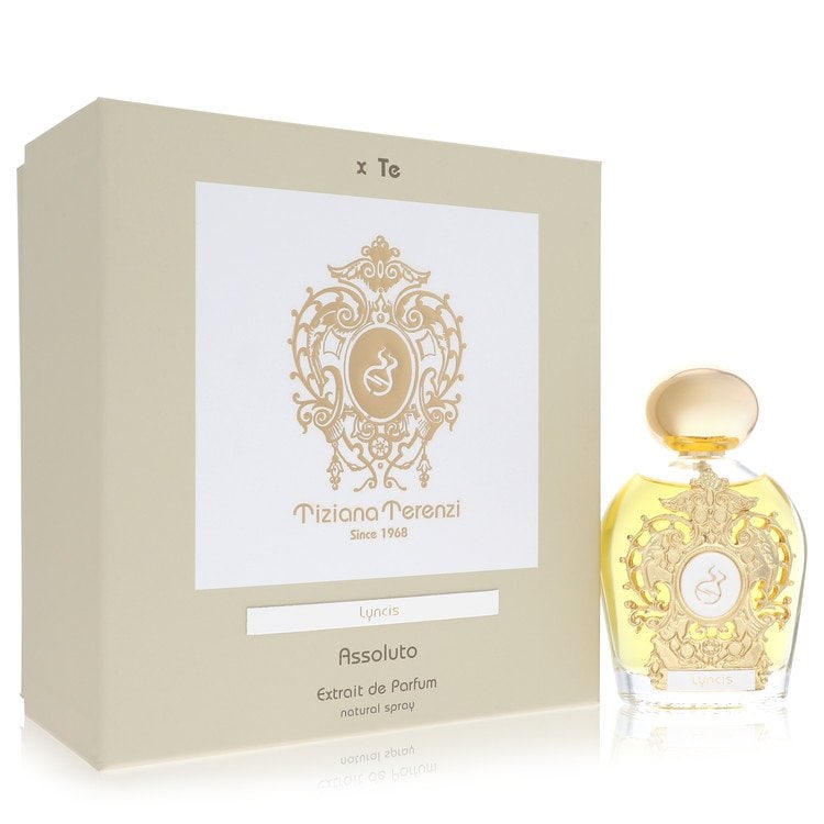 Tiziana Terenzi Lyncis by Tiziana Terenzi Extrait De Parfum Spray (Unisex) 3.38 oz: Tiziana Terenzi Lyncis by Tiziana Terenzi Extrait De Parfum Spray (Unisex) 3.38 oz Tiziana Terenzi Lyncis by Tiziana Terenzi Extrait De Parfum Spray is a dazzling chypre floral fragrance that layers s