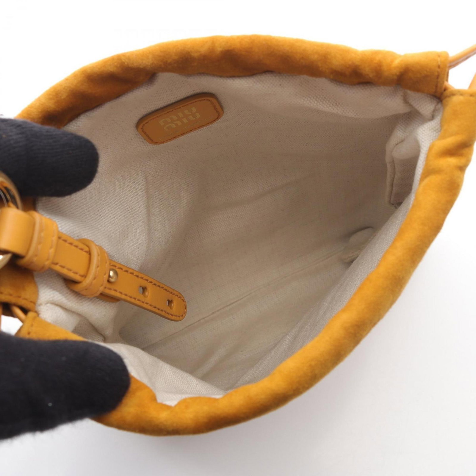 Suede Miu Pouch - 3