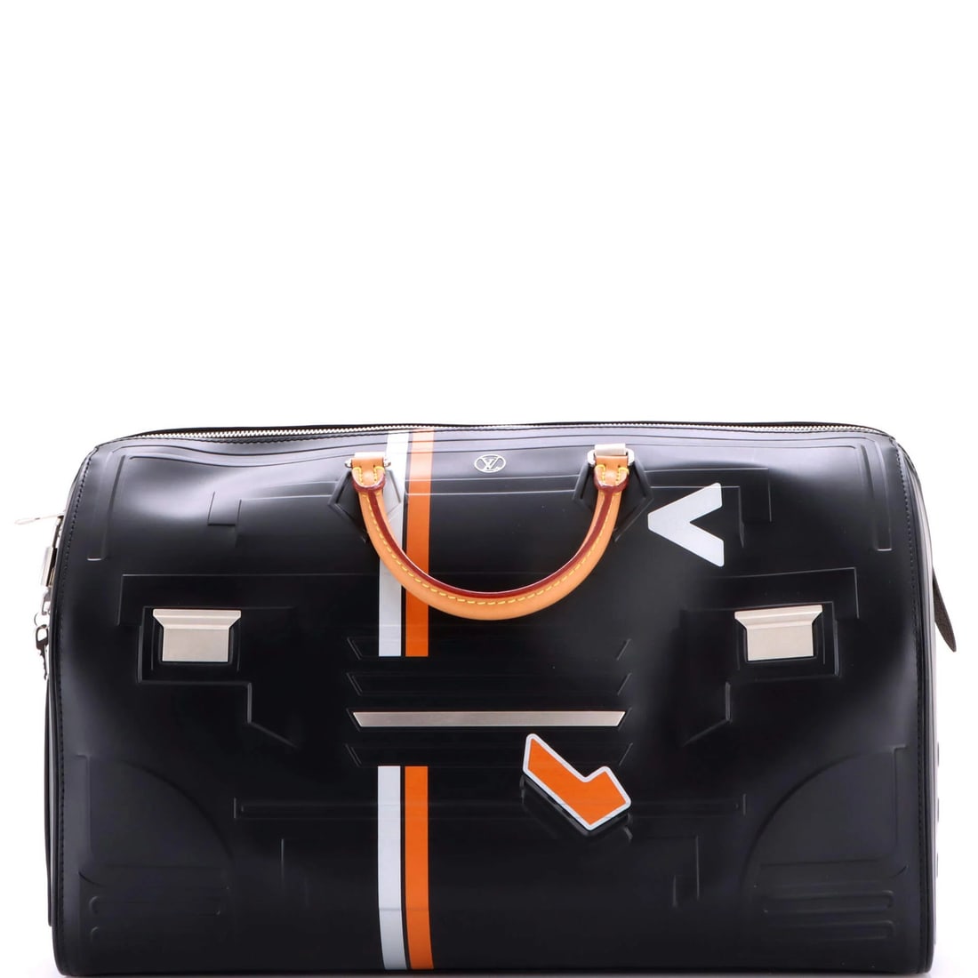 Space Leather Epi Louis Vuitton Limited Edition Embossed Handbag 40: Space Leather Epi Louis Vuitton Limited Edition Embossed Handbag 40 The Louis Vuitton Speedy Handbag in Space Leather Epi is a sleek and stylish limited edition design. This black, embossed handbag