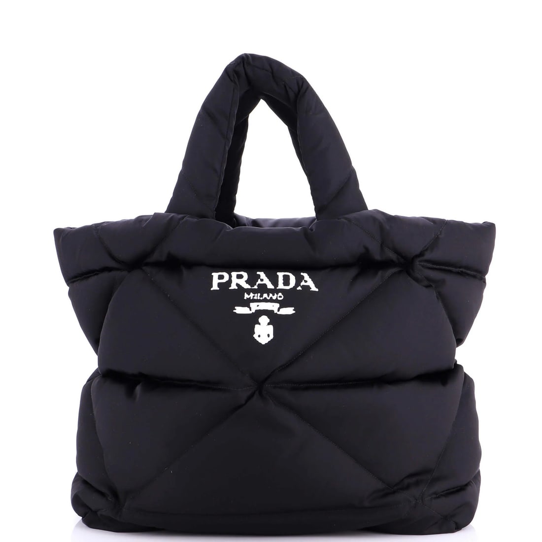 Padded Logo Quilted Medium Re Nylon Bag Tote Prada (1 of 5)
