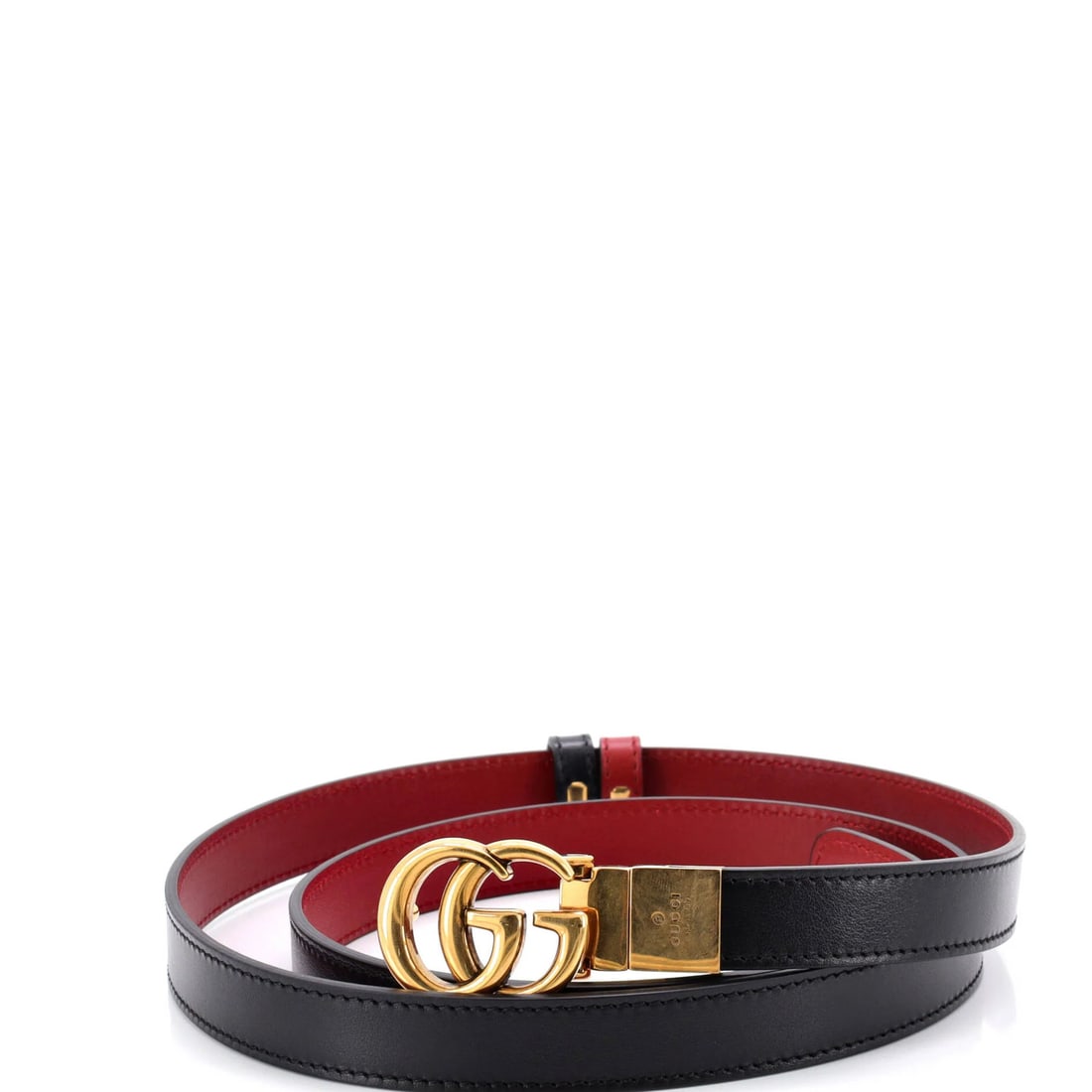 Gucci GG Marmont Reversible Belt Leather Thin (1 of 4)