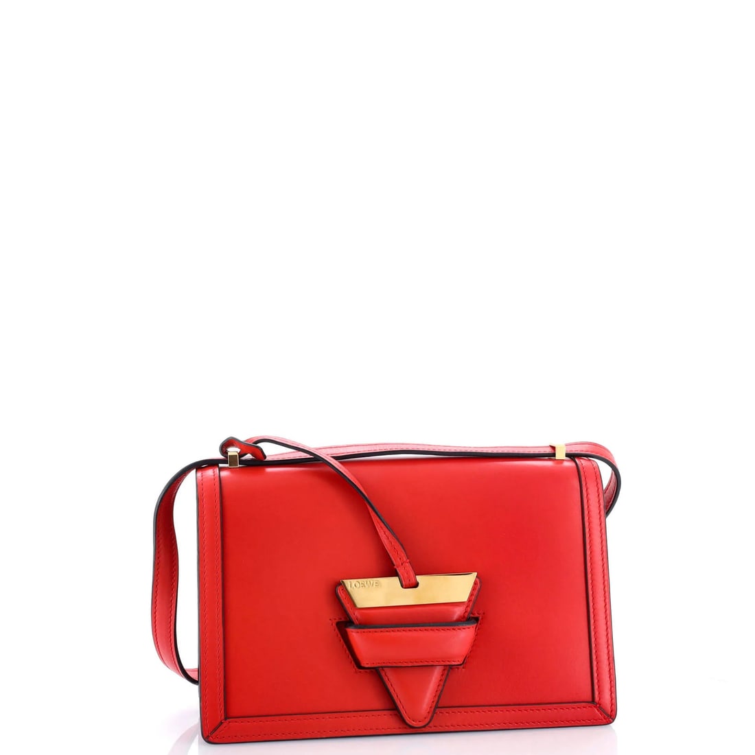 Barcelona Shoulder Bag Leather Medium Loewe - 2