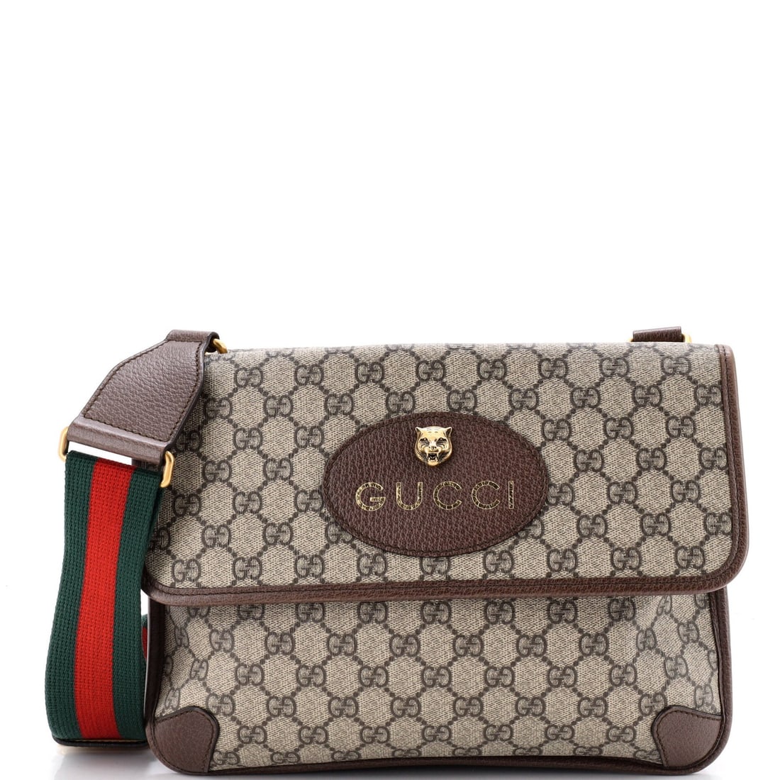 Flap Messenger with Medium GG Coated Canvas from Gucci (1 of 5)