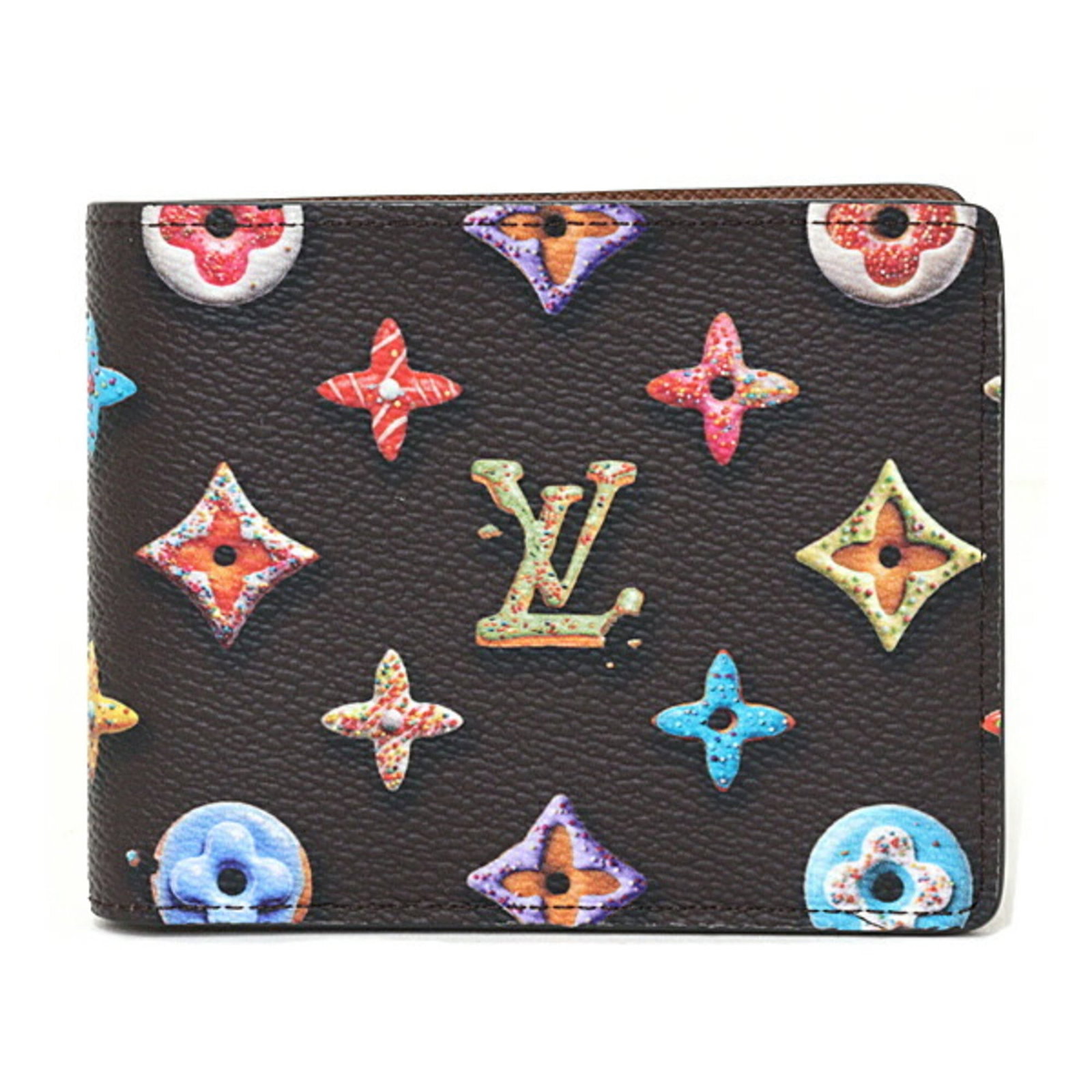 Monogram Canvas Leather Bi Fold Wallet Louis Vuitton: Monogram Canvas Leather Bi Fold Wallet Louis Vuitton Monogram Canvas Leather Bi Fold Wallet Louis Vuitton.Made from high-quality monogram canvas and premium leather, this bi-fold wallet boasts a class