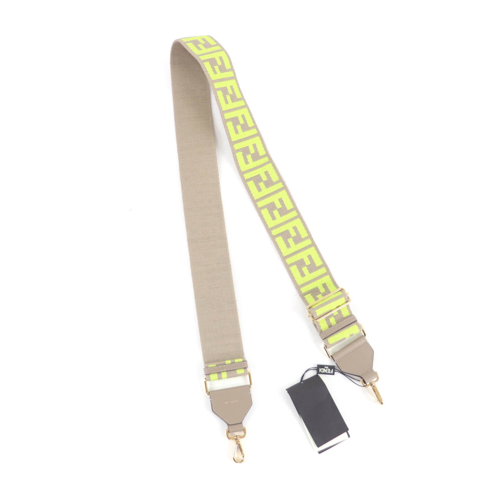 Fendi Strap Leather Canvas - 2