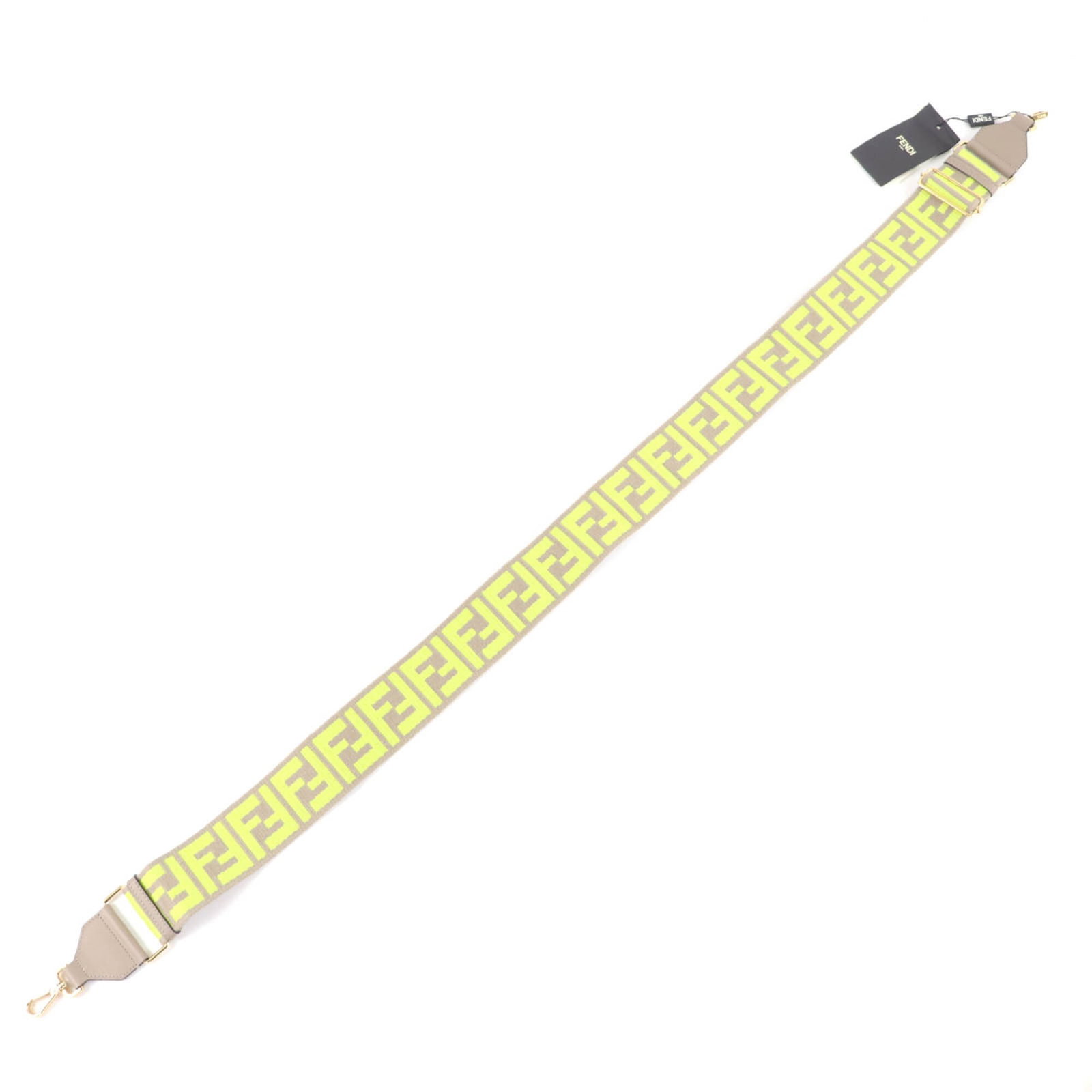 Fendi Strap Leather Canvas - 3
