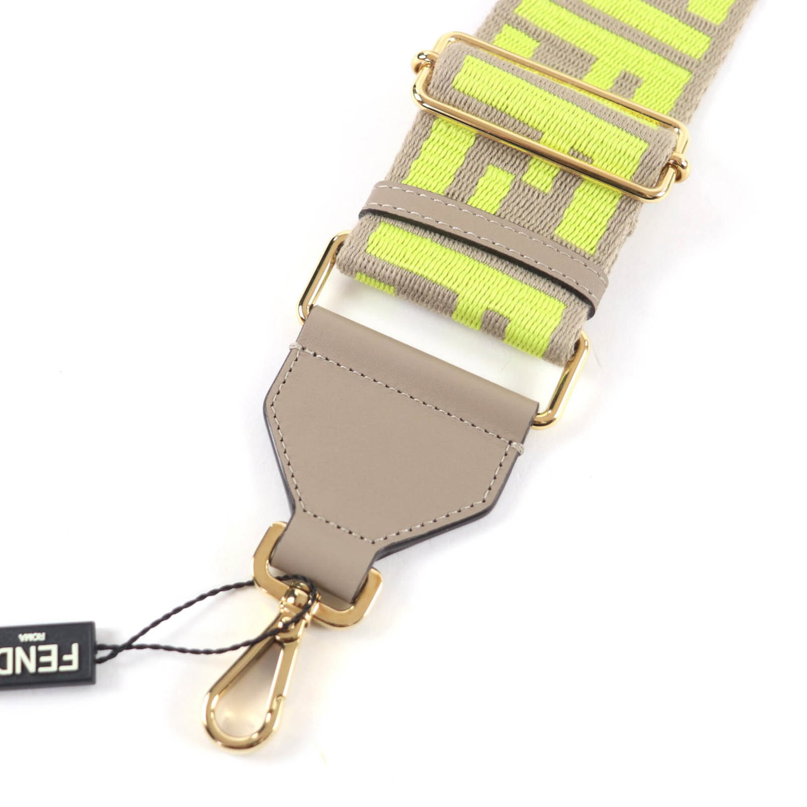 Fendi Strap Leather Canvas - 6