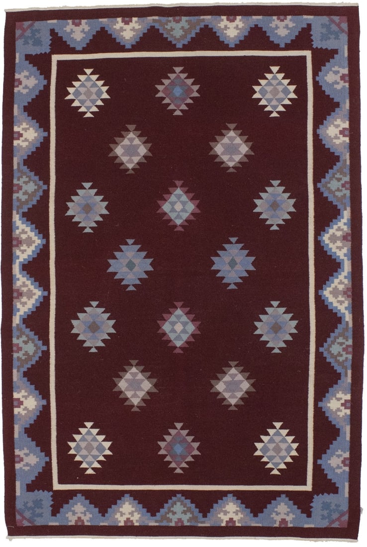 4X6 Kilim Needlepoint Hand-Hooked Chinese Oriental Rug Home Dcor Carpet Hand-Knotted (1 of 13)
