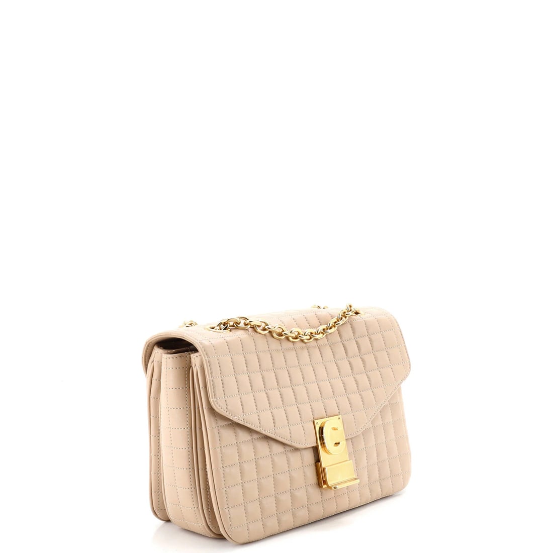 Quilted Leather Medium Celine Bag - 2