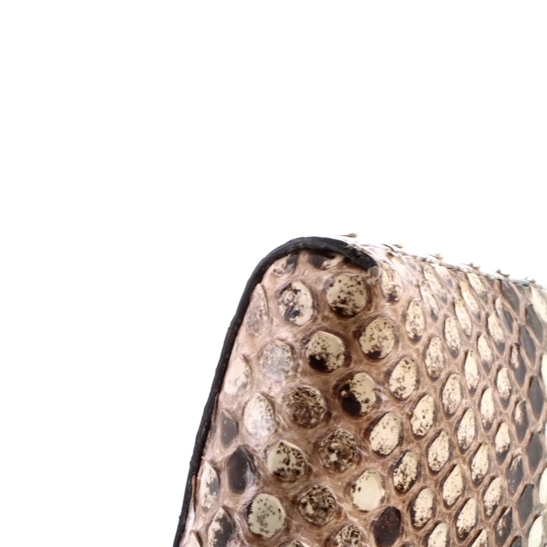 Versace La Medusa Chain Clutch Python Mini - 7