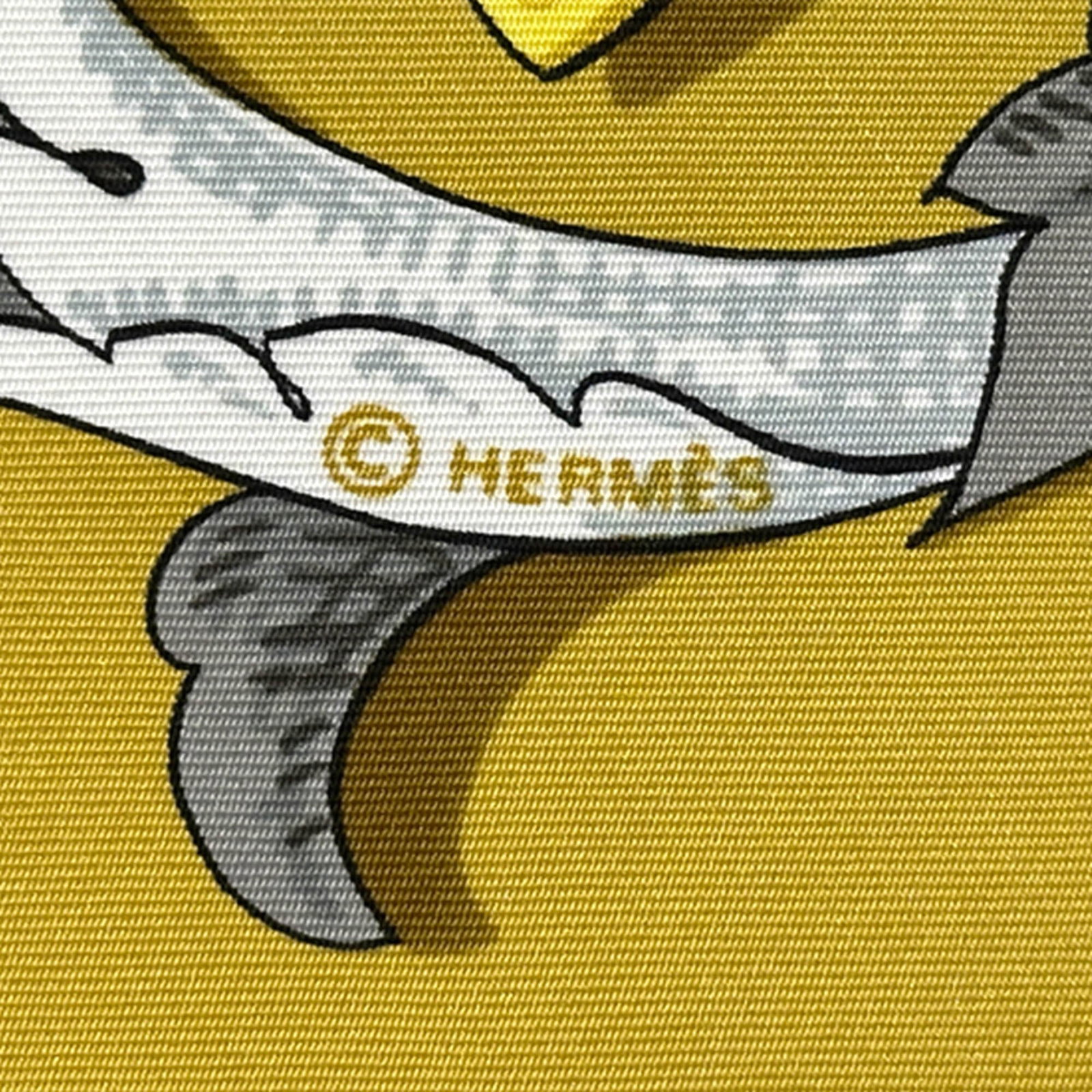 Hermes silk scarf - 4