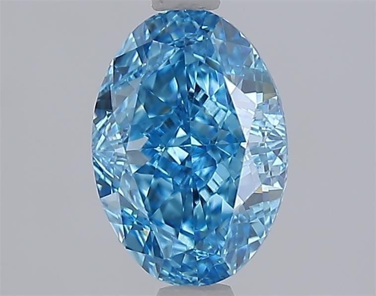 IGI Oval 1.57ct Fancy Vivid Blue VVS2 - Loose Lab Diamond: IGI Oval 1.57ct Fancy Vivid Blue VVS2 - Loose Lab Diamond Item Specifics: Source: This Is A Real Diamond Grown In A Lab Not Mined. Carat: 1.57 Cut: - Color: Fancy Vivid Blue Clarity: VVS2 Polish: EX S