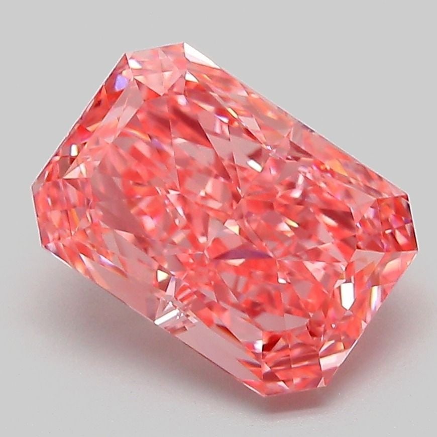 IGI Radiant 3.1ct Fancy Vivid Pink VVS2 - Loose Lab Diamond: IGI Radiant 3.1ct Fancy Vivid Pink VVS2 - Loose Lab Diamond Item Specifics: Source: This Is A Real Diamond Grown In A Lab Not Mined. Carat: 3.1 Cut: - Color: Fancy Vivid Pink Clarity: VVS2 Polish: EX 