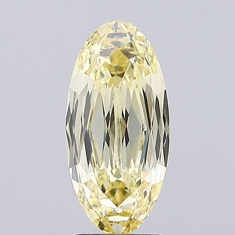 IGI Oval 3.08ct Fancy Light Yellow VVS2 - Loose Lab Diamond: IGI Oval 3.08ct Fancy Light Yellow VVS2 - Loose Lab Diamond Item Specifics: Source: This Is A Real Diamond Grown In A Lab Not Mined. Carat: 3.08 Cut: - Color: Fancy Light Yellow Clarity: VVS2 Polish: 
