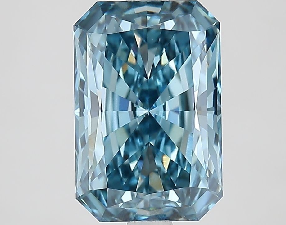 IGI Radiant 3.07ct Fancy Vivid Blue VVS2 - Loose Lab Diamond: IGI Radiant 3.07ct Fancy Vivid Blue VVS2 - Loose Lab Diamond Item Specifics: Source: This Is A Real Diamond Grown In A Lab Not Mined. Carat: 3.07 Cut: - Color: Fancy Vivid Blue Clarity: VVS2 Polish: E