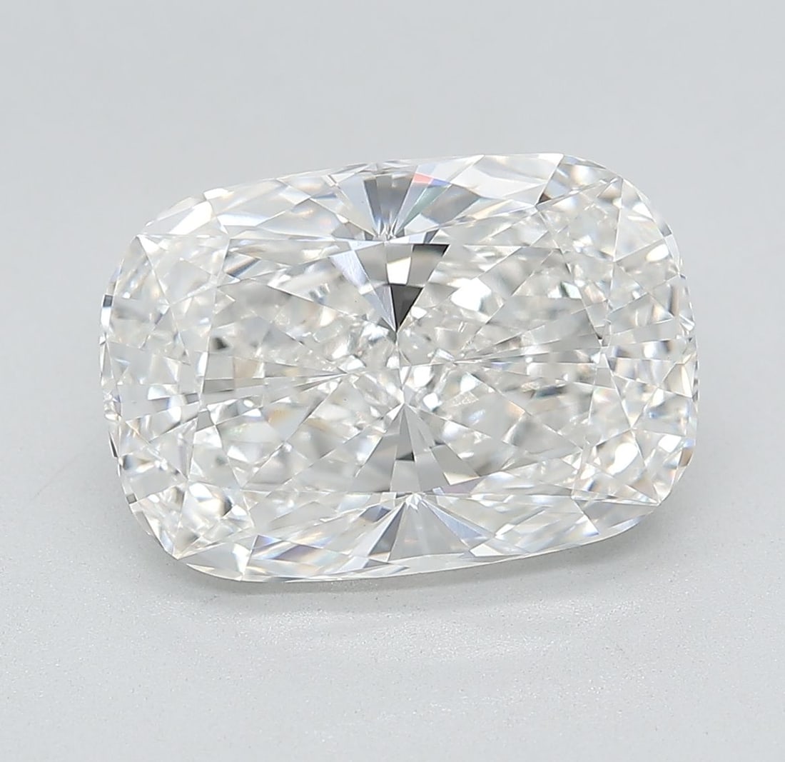 IGI Cushion Modified 5.02ct E VVS2 - Loose Lab Diamond: IGI Cushion Modified 5.02ct E VVS2 - Loose Lab Diamond Item Specifics: Source: This Is A Real Diamond Grown In A Lab Not Mined. Carat: 5.02 Cut: - Color: E Clarity: VVS2 Polish: EX Symmetry: EX Measur