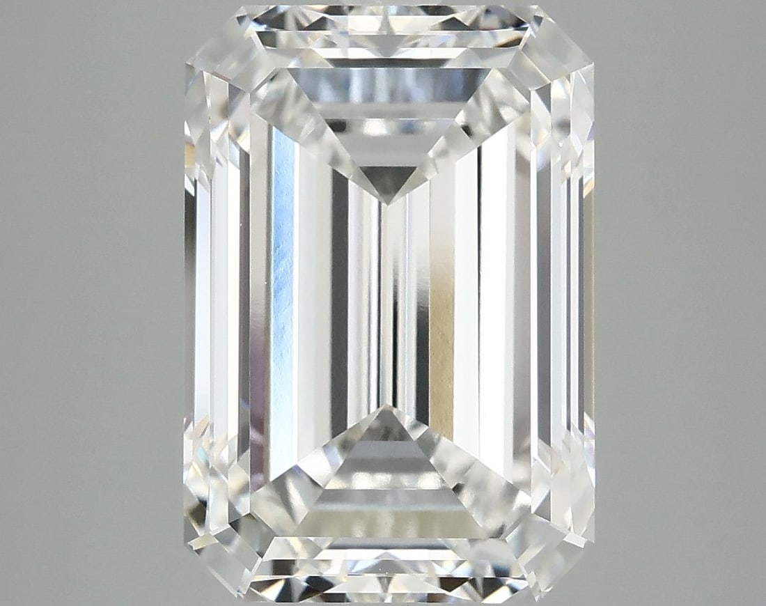 IGI Emerald 7.78ct F VVS2 - Loose Lab Diamond: IGI Emerald 7.78ct F VVS2 - Loose Lab Diamond Item Specifics: Source: This Is A Real Diamond Grown In A Lab Not Mined. Carat: 7.78 Cut: - Color: F Clarity: VVS2 Polish: EX Symmetry: EX Measurements: 1