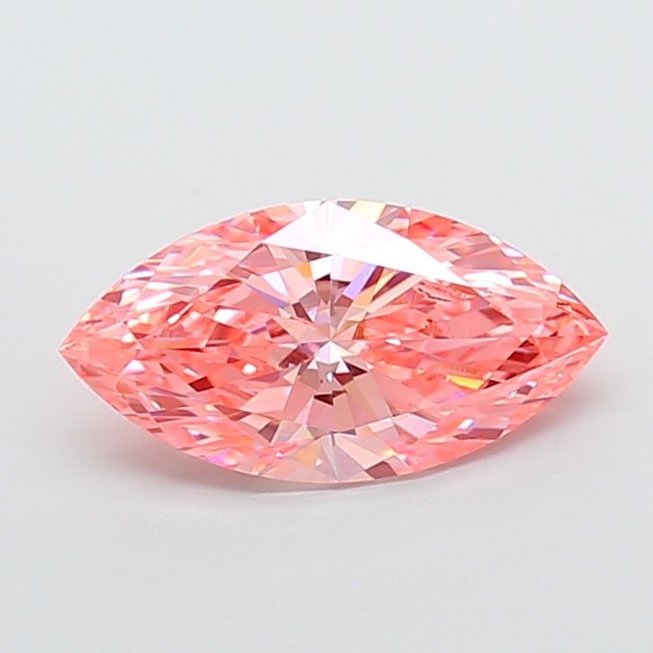 IGI Marquise 3.0ct Fancy Vivid Pink VVS2 - Loose Lab Diamond: IGI Marquise 3.0ct Fancy Vivid Pink VVS2 - Loose Lab Diamond Item Specifics: Source: This Is A Real Diamond Grown In A Lab Not Mined. Carat: 3.0 Cut: - Color: Fancy Vivid Pink Clarity: VVS2 Polish: EX