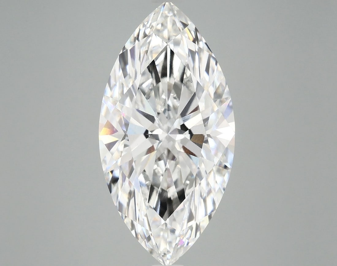 IGI Marquise 6.18ct F VVS2 - Loose Lab Diamond: IGI Marquise 6.18ct F VVS2 - Loose Lab Diamond Item Specifics: Source: This Is A Real Diamond Grown In A Lab Not Mined. Carat: 6.18 Cut: - Color: F Clarity: VVS2 Polish: EX Symmetry: EX Measurements: 