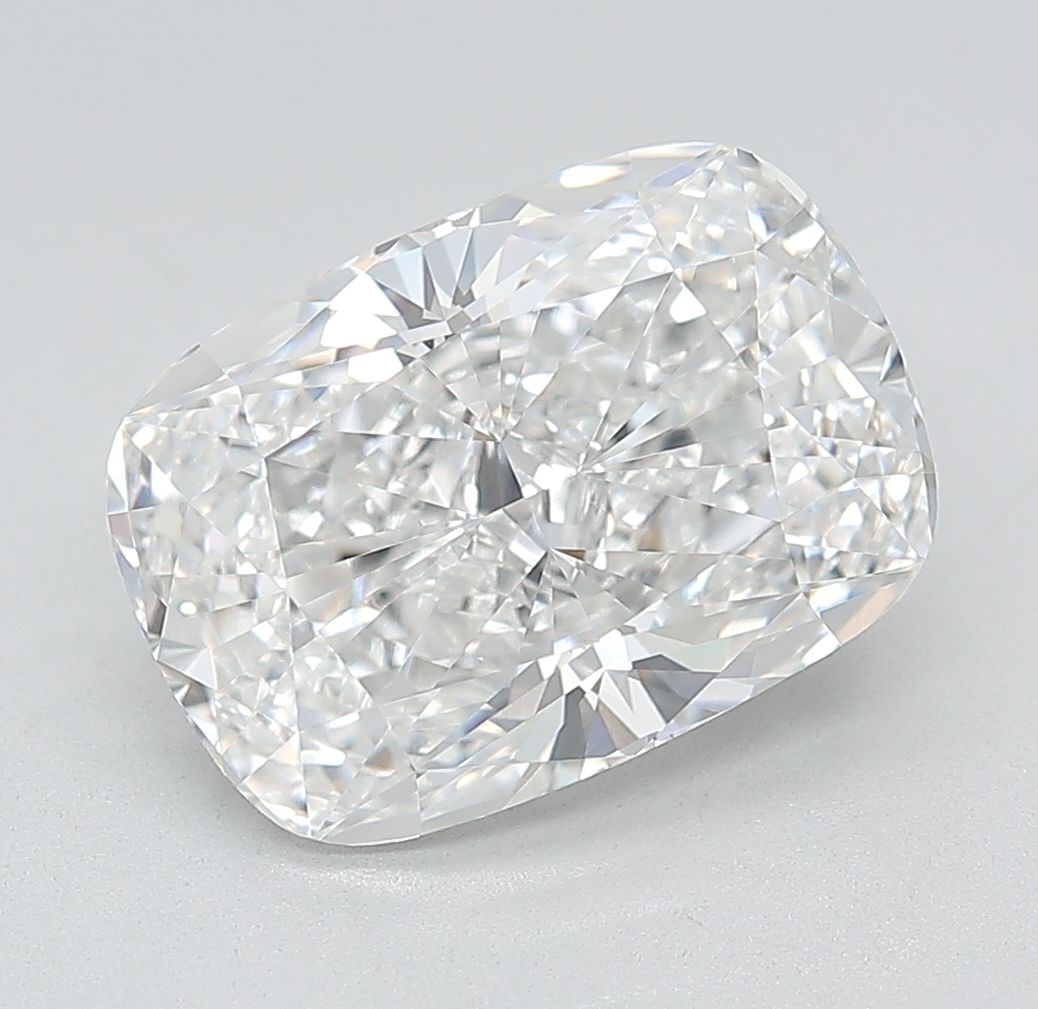 IGI Cushion Modified 4.18ct E VVS2 - Loose Lab Diamond: IGI Cushion Modified 4.18ct E VVS2 - Loose Lab Diamond Item Specifics: Source: This Is A Real Diamond Grown In A Lab Not Mined. Carat: 4.18 Cut: - Color: E Clarity: VVS2 Polish: EX Symmetry: EX Measur