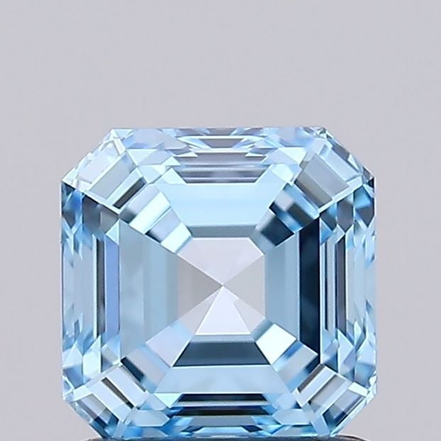 IGI Asscher 1.02ct Fancy Vivid Blue VVS2 - Loose Lab Diamond: IGI Asscher 1.02ct Fancy Vivid Blue VVS2 - Loose Lab Diamond Item Specifics: Source: This Is A Real Diamond Grown In A Lab Not Mined. Carat: 1.02 Cut: - Color: Fancy Vivid Blue Clarity: VVS2 Polish: