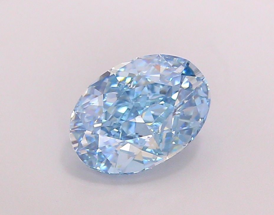 IGI Oval 2.68ct Fancy Vivid Blue VVS2 - Loose Lab Diamond: IGI Oval 2.68ct Fancy Vivid Blue VVS2 - Loose Lab Diamond Item Specifics: Source: This Is A Real Diamond Grown In A Lab Not Mined. Carat: 2.68 Cut: - Color: Fancy Vivid Blue Clarity: VVS2 Polish: EX S