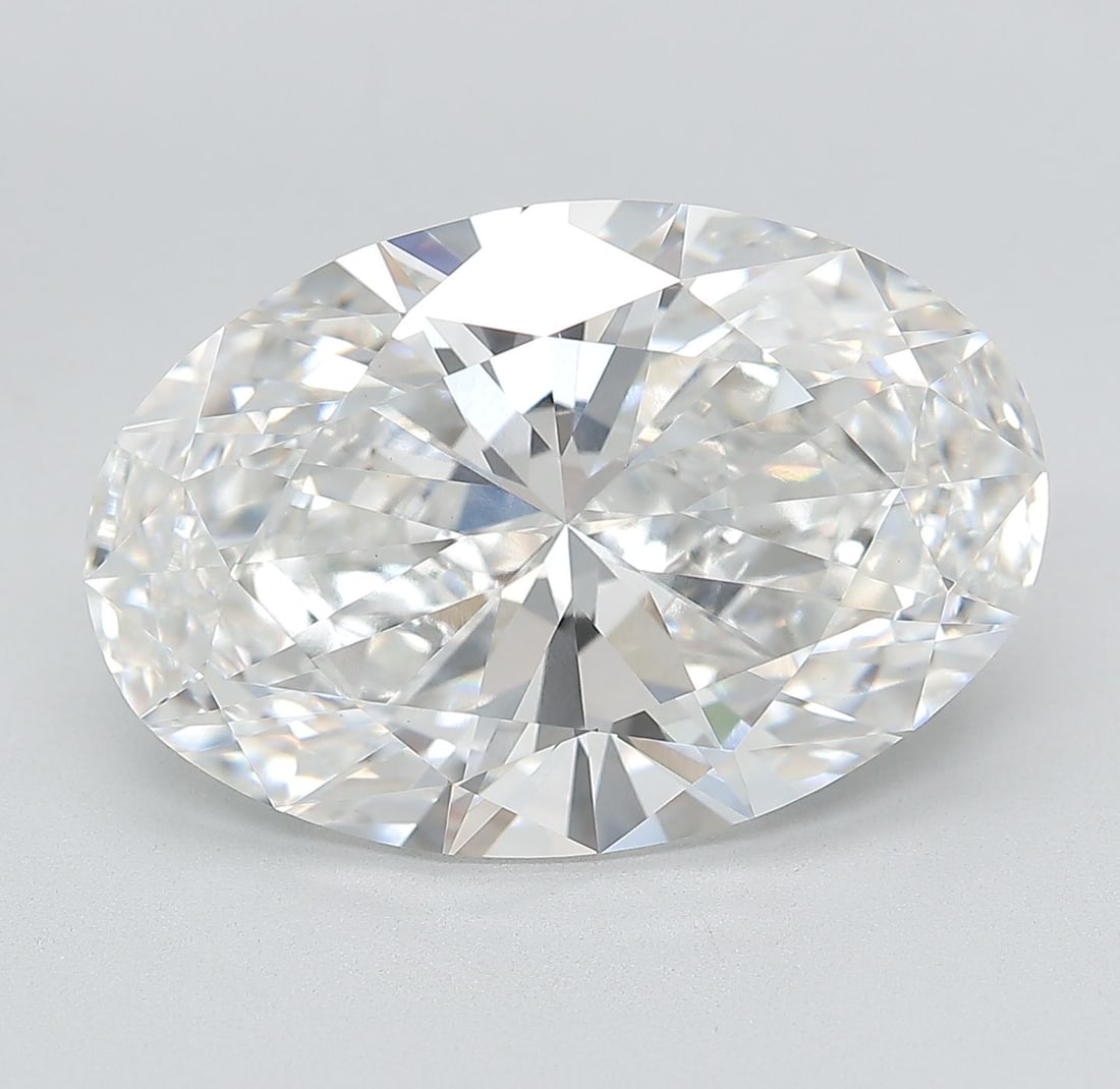 IGI Oval 10.06ct E VVS2 - Loose Lab Diamond: IGI Oval 10.06ct E VVS2 - Loose Lab Diamond Item Specifics: Source: This Is A Real Diamond Grown In A Lab Not Mined. Carat: 10.06 Cut: - Color: E Clarity: VVS2 Polish: EX Symmetry: EX Measurements: 18