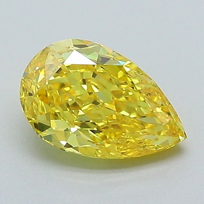 IGI Pear 1.0ct Fancy Vivid Yellow VVS2 - Loose Lab Diamond: IGI Pear 1.0ct Fancy Vivid Yellow VVS2 - Loose Lab Diamond Item Specifics: Source: This Is A Real Diamond Grown In A Lab Not Mined. Carat: 1.0 Cut: - Color: Fancy Vivid Yellow Clarity: VVS2 Polish: EX