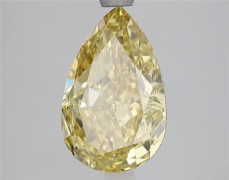 IGI Pear 3.06ct Fancy Vivid Yellow VVS2 - Loose Lab Diamond: IGI Pear 3.06ct Fancy Vivid Yellow VVS2 - Loose Lab Diamond Item Specifics: Source: This Is A Real Diamond Grown In A Lab Not Mined. Carat: 3.06 Cut: - Color: Fancy Vivid Yellow Clarity: VVS2 Polish: