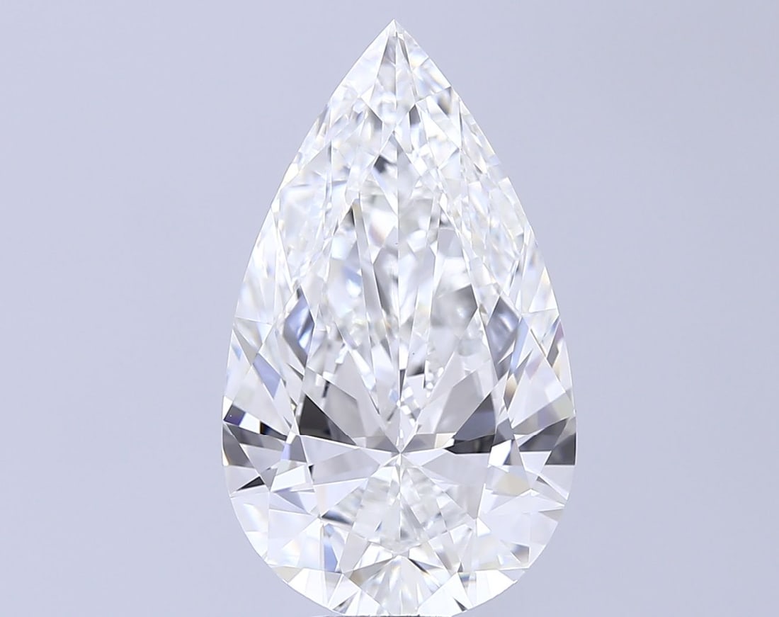IGI Pear 7.05ct F VVS2 - Loose Lab Diamond: IGI Pear 7.05ct F VVS2 - Loose Lab Diamond Item Specifics: Source: This Is A Real Diamond Grown In A Lab Not Mined. Carat: 7.05 Cut: - Color: F Clarity: VVS2 Polish: EX Symmetry: EX Measurements: 18.3