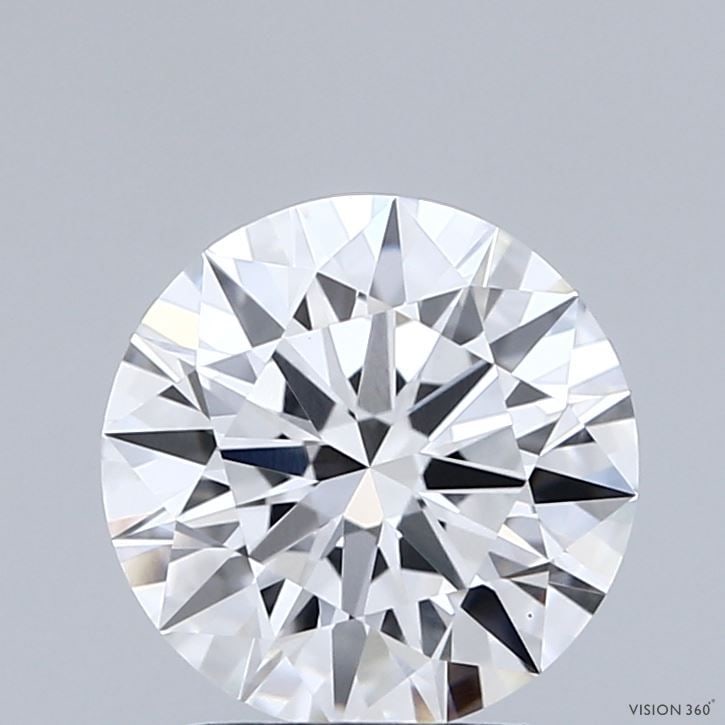 IGI Round 2.05ct F VVS2 - Ideal Loose Lab Diamond: IGI Round 2.05ct F VVS2 - Ideal Loose Lab Diamond Item Specifics: Source: This Is A Real Diamond Grown In A Lab Not Mined. Carat: 2.05 Cut: ID Color: F Clarity: VVS2 Polish: EX Symmetry: EX Measuremen