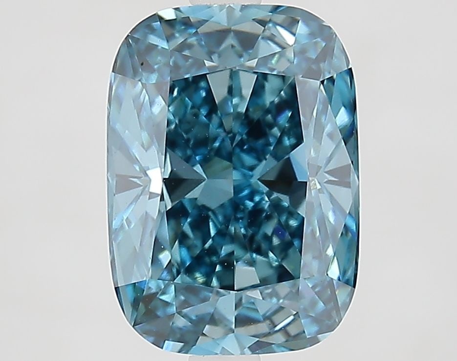 IGI Cushion Modified 3.31ct Fancy Vivid Blue VVS2 - Loose Lab Diamond: IGI Cushion Modified 3.31ct Fancy Vivid Blue VVS2 - Loose Lab Diamond Item Specifics: Source: This Is A Real Diamond Grown In A Lab Not Mined. Carat: 3.31 Cut: - Color: Fancy Vivid Blue Clarity: VVS2 