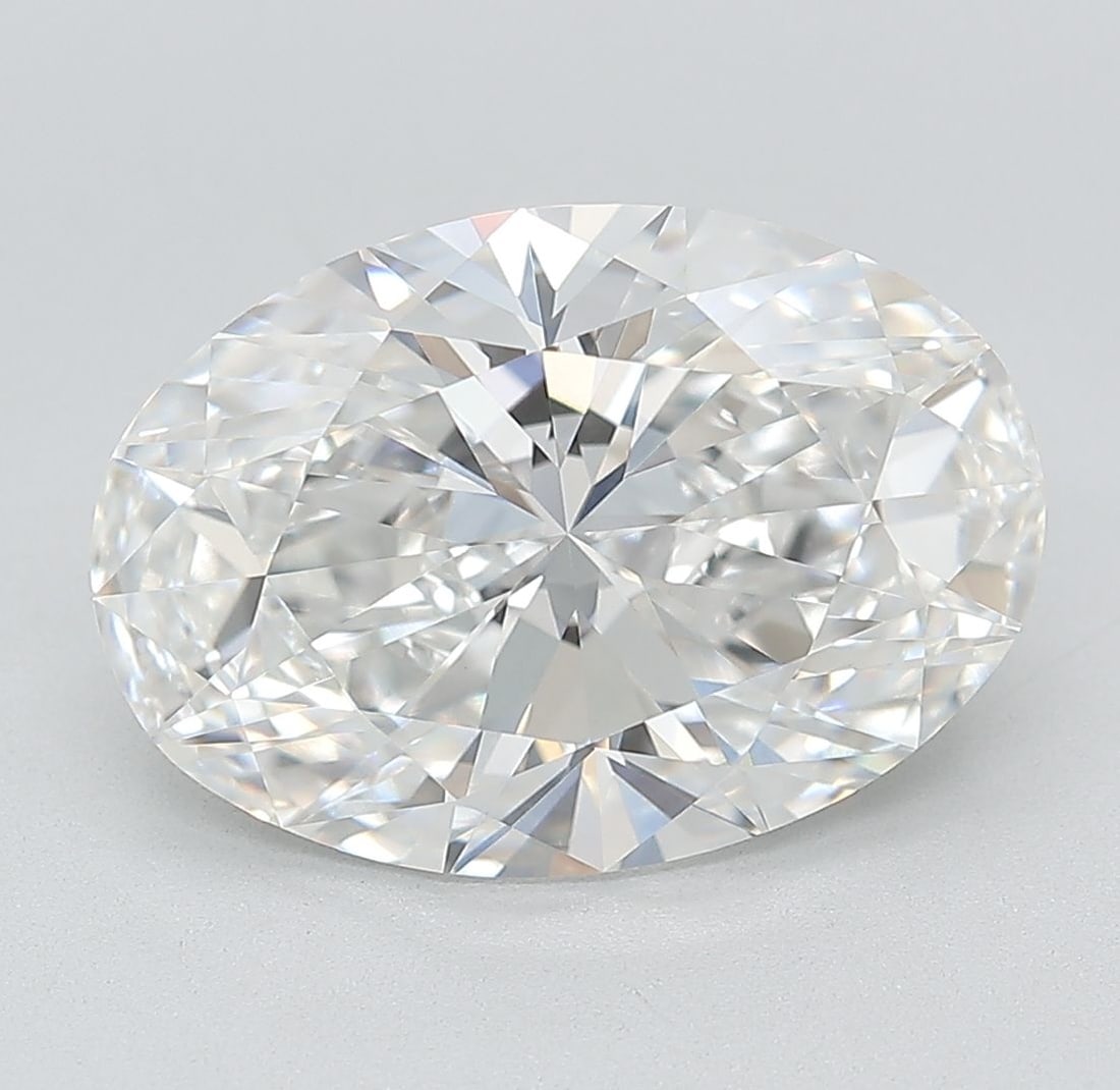 IGI Oval 5.09ct F VVS2 - Loose Lab Diamond: IGI Oval 5.09ct F VVS2 - Loose Lab Diamond Item Specifics: Source: This Is A Real Diamond Grown In A Lab Not Mined. Carat: 5.09 Cut: - Color: F Clarity: VVS2 Polish: EX Symmetry: EX Measurements: 13.7