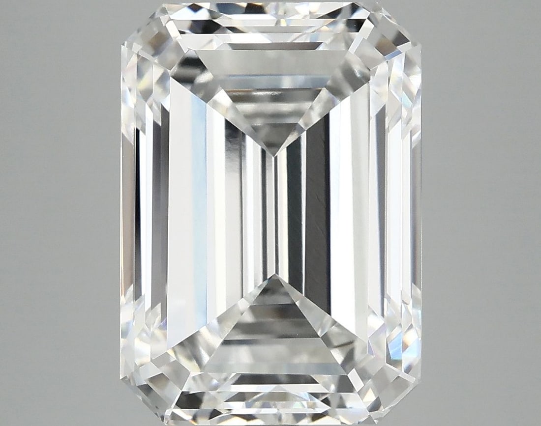 IGI Emerald 8.34ct E VVS2 - Loose Lab Diamond: IGI Emerald 8.34ct E VVS2 - Loose Lab Diamond Item Specifics: Source: This Is A Real Diamond Grown In A Lab Not Mined. Carat: 8.34 Cut: - Color: E Clarity: VVS2 Polish: EX Symmetry: EX Measurements: 1