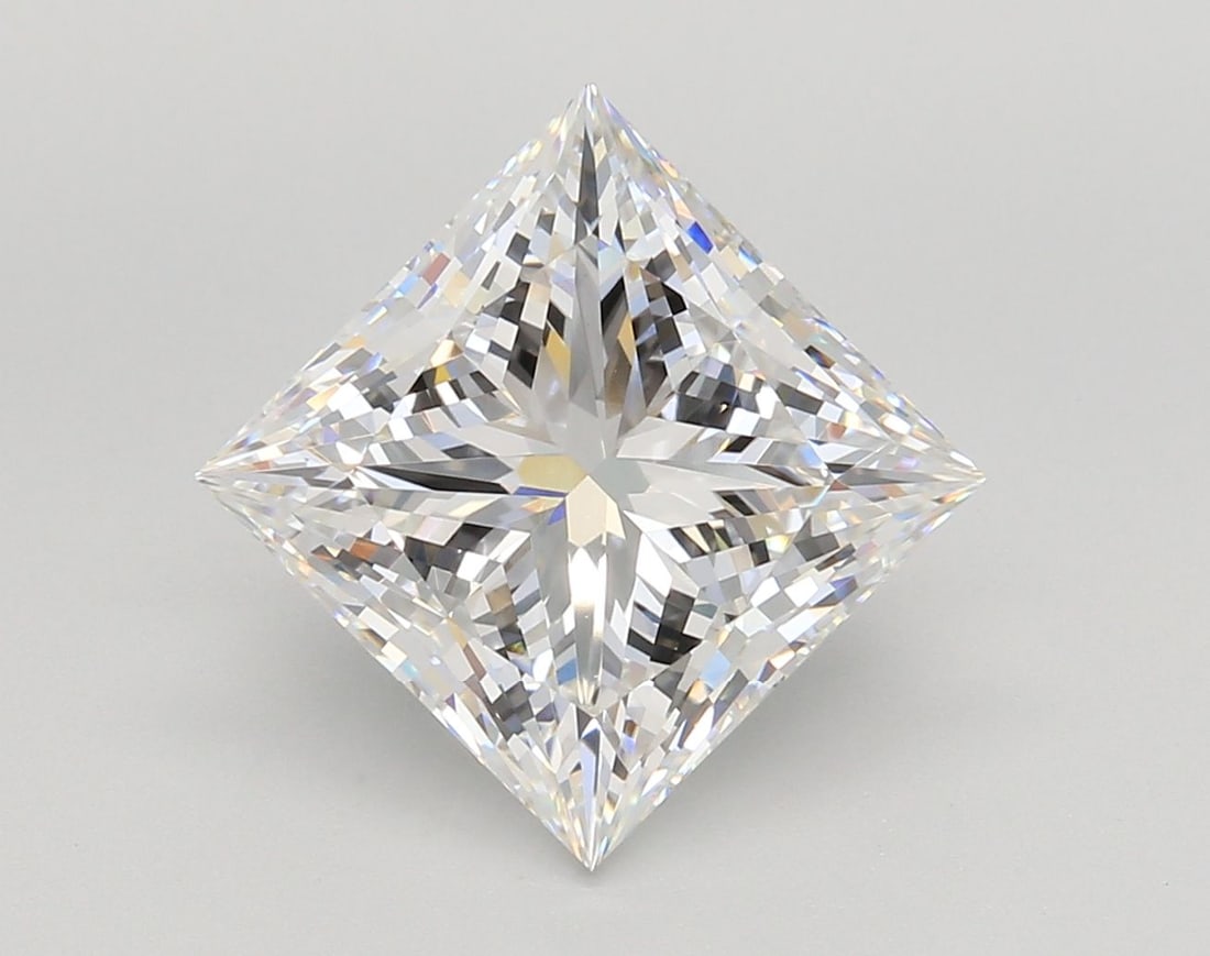 IGI Princess 5.04ct E VVS2 - Loose Lab Diamond: IGI Princess 5.04ct E VVS2 - Loose Lab Diamond Item Specifics: Source: This Is A Real Diamond Grown In A Lab Not Mined. Carat: 5.04 Cut: - Color: E Clarity: VVS2 Polish: EX Symmetry: EX Measurements: 