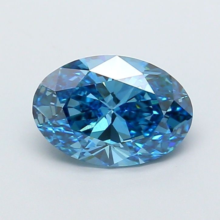 IGI Oval 2.01ct Fancy Vivid Blue VVS2 - Loose Lab Diamond: IGI Oval 2.01ct Fancy Vivid Blue VVS2 - Loose Lab Diamond Item Specifics: Source: This Is A Real Diamond Grown In A Lab Not Mined. Carat: 2.01 Cut: - Color: Fancy Vivid Blue Clarity: VVS2 Polish: EX