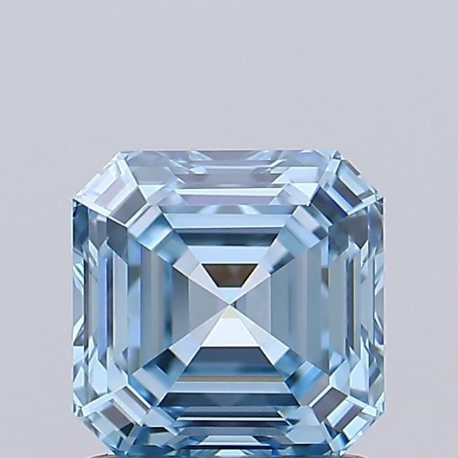 IGI Asscher 1.24ct Fancy Vivid Blue VVS1 - Loose Lab Diamond: IGI Asscher 1.24ct Fancy Vivid Blue VVS1 - Loose Lab Diamond Item Specifics: Source: This Is A Real Diamond Grown In A Lab Not Mined. Carat: 1.24 Cut: - Color: Fancy Vivid Blue Clarity: VVS1 Polish: E