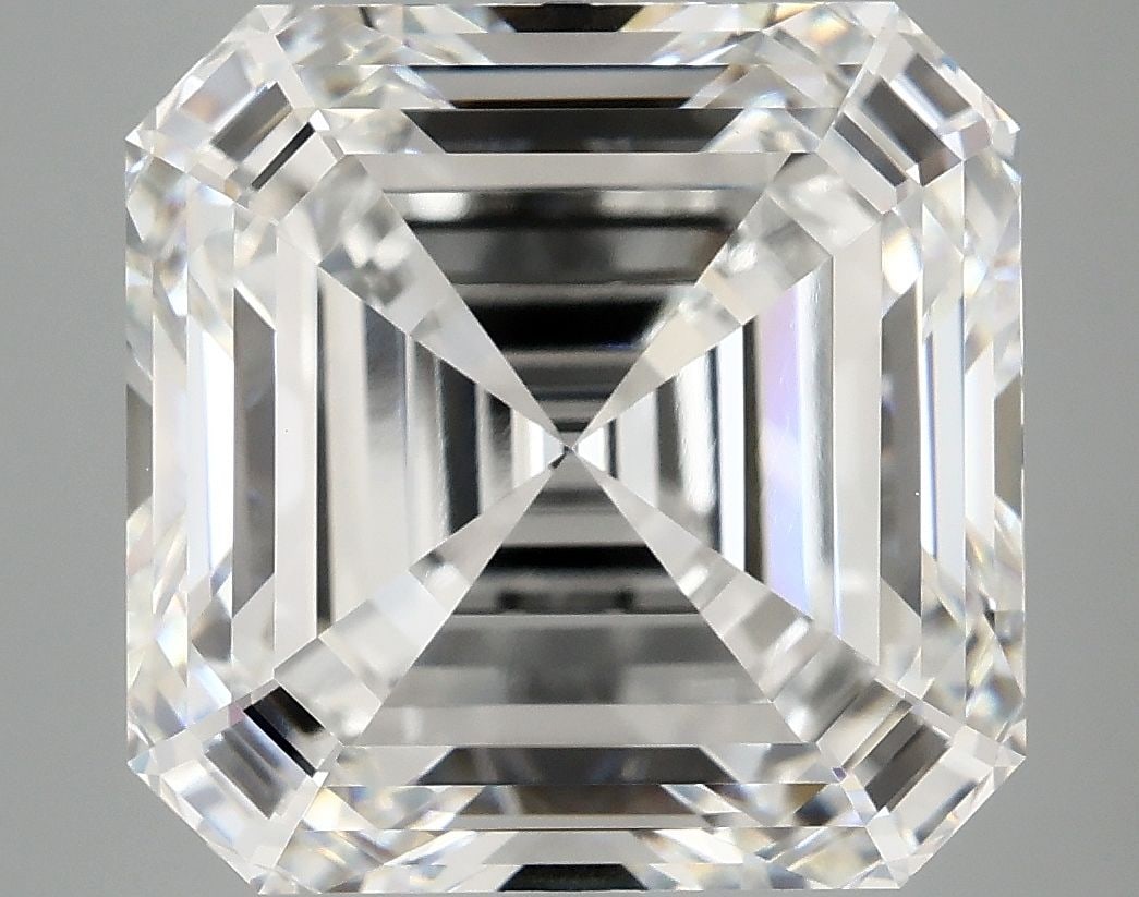 IGI Asscher 10.14ct E VVS2 - Loose Lab Diamond: IGI Asscher 10.14ct E VVS2 - Loose Lab Diamond Item Specifics: Source: This Is A Real Diamond Grown In A Lab Not Mined. Carat: 10.14 Cut: - Color: E Clarity: VVS2 Polish: EX Symmetry: EX Measurements: