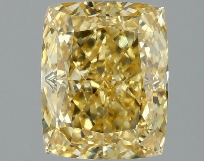 IGI Cushion Modified 1.95ct Fancy Vivid Yellow VVS2 - Loose Lab Diamond: IGI Cushion Modified 1.95ct Fancy Vivid Yellow VVS2 - Loose Lab Diamond Item Specifics: Source: This Is A Real Diamond Grown In A Lab Not Mined. Carat: 1.95 Cut: - Color: Fancy Vivid Yellow Clarity: V