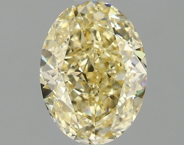 IGI Oval 1.54ct Fancy Intense Yellow VVS2 - Loose Lab Diamond (1 of 1)