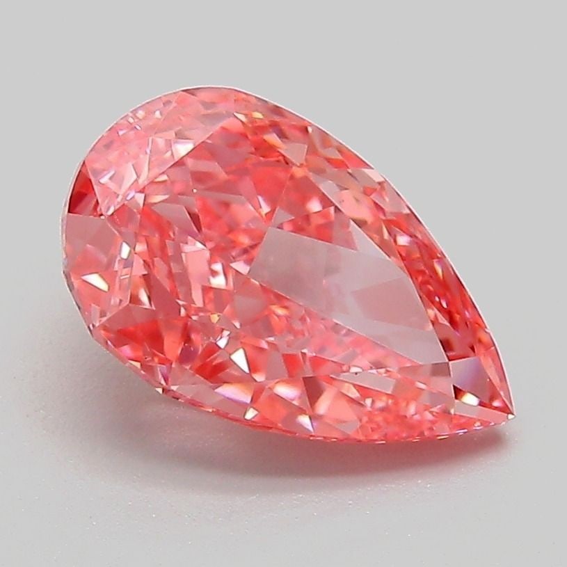 IGI Pear 2.04ct Fancy Vivid Pink VVS2 - Loose Lab Diamond: IGI Pear 2.04ct Fancy Vivid Pink VVS2 - Loose Lab Diamond Item Specifics: Source: This Is A Real Diamond Grown In A Lab Not Mined. Carat: 2.04 Cut: - Color: Fancy Vivid Pink Clarity: VVS2 Polish: EX S