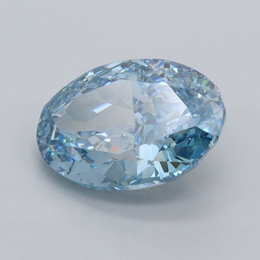 IGI Oval 1.58ct Fancy Vivid Blue VVS1 - Loose Lab Diamond: IGI Oval 1.58ct Fancy Vivid Blue VVS1 - Loose Lab Diamond Item Specifics: Source: This Is A Real Diamond Grown In A Lab Not Mined. Carat: 1.58 Cut: - Color: Fancy Vivid Blue Clarity: VVS1 Polish: EX S