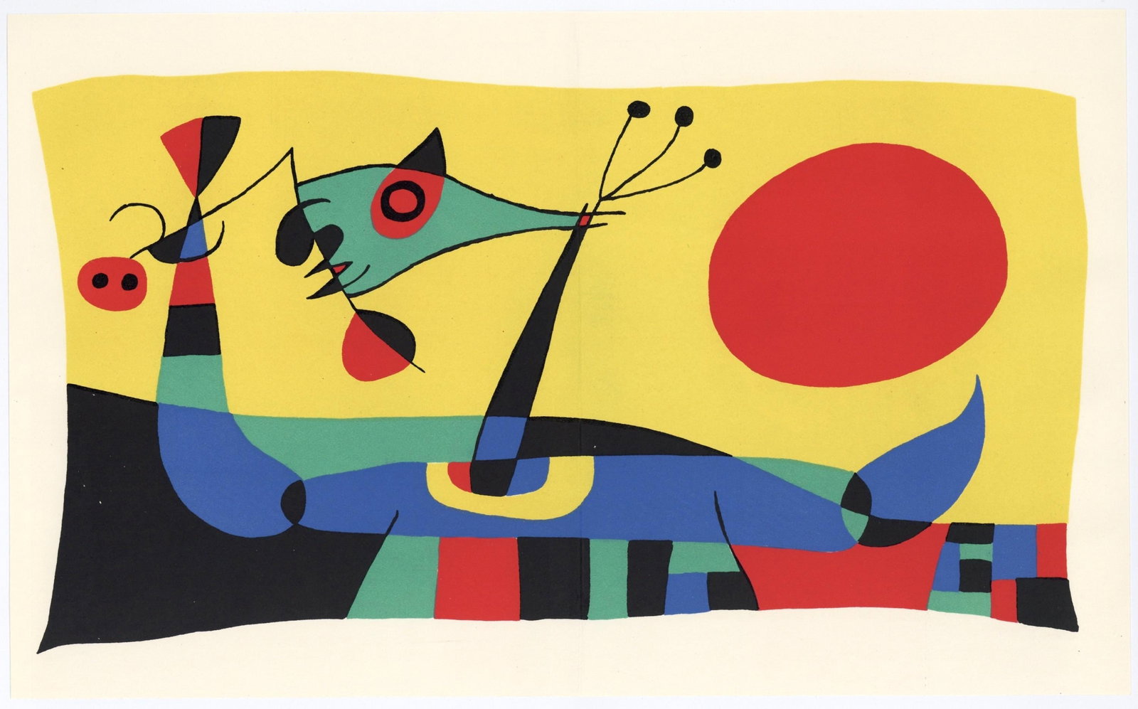 Joan Mir Lithograph Cramer 39 - 6