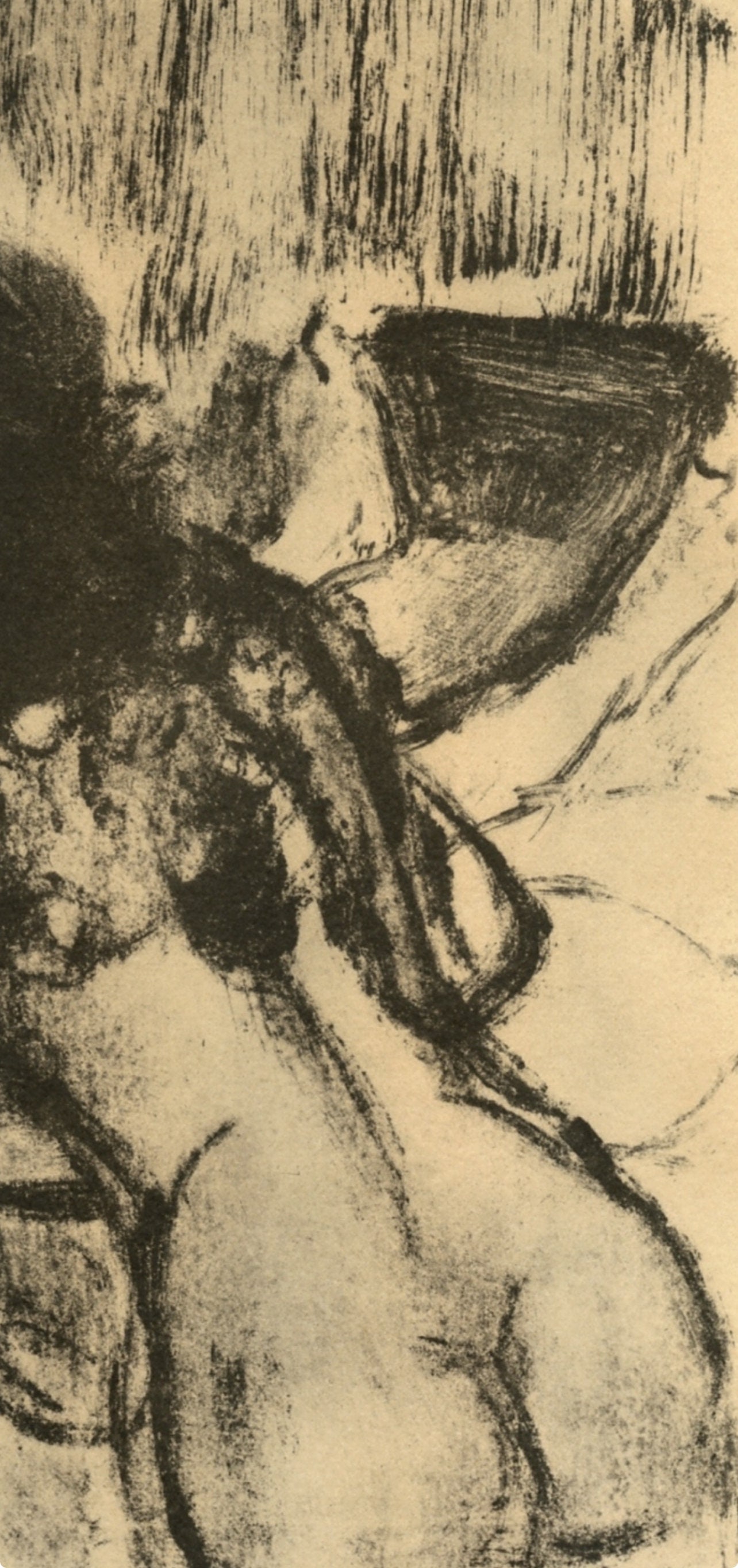 Edgar Degas, Conversation, E. Degas Monotypes, Monotype - 3