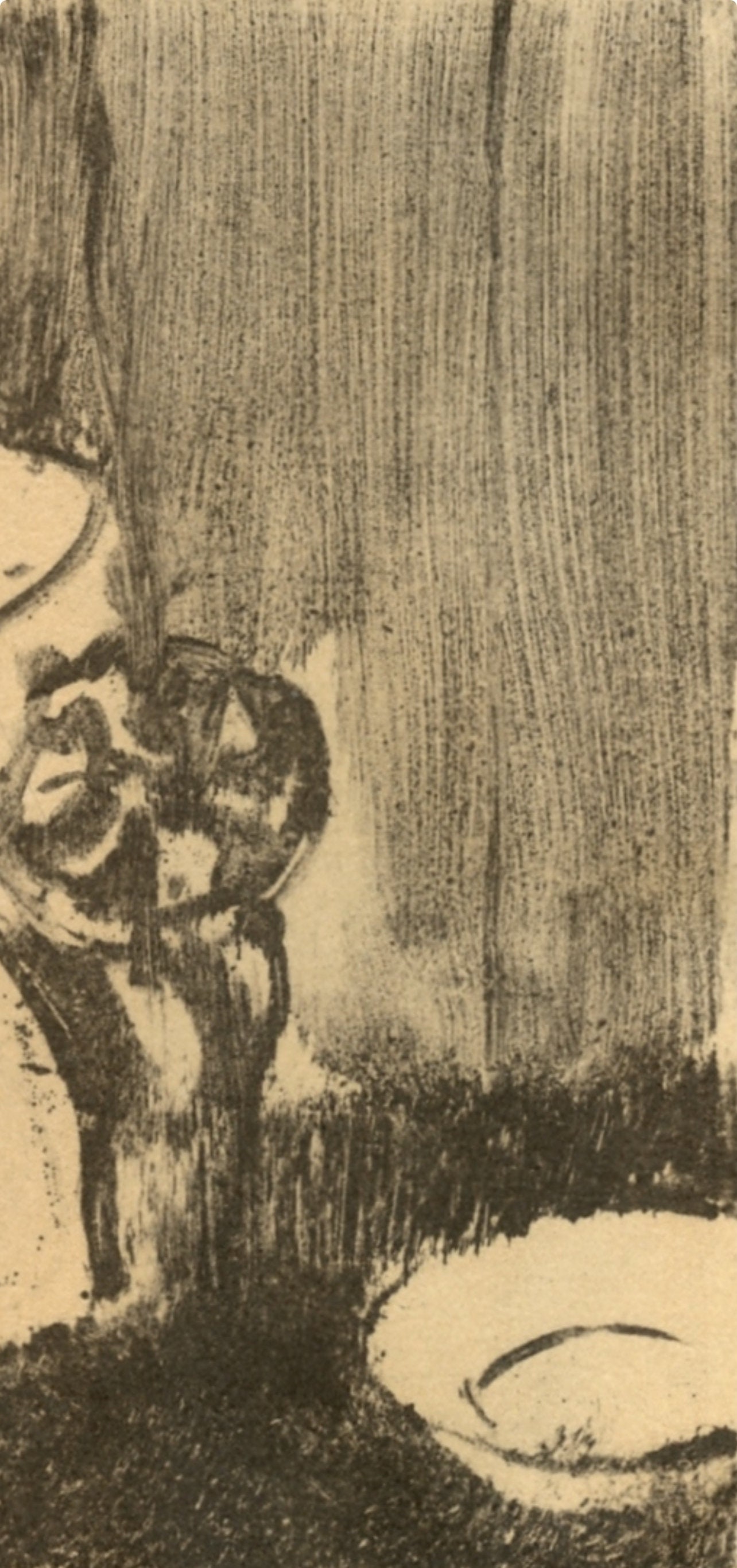 Edgar Degas, Conversation, E. Degas Monotypes, Monotype - 4