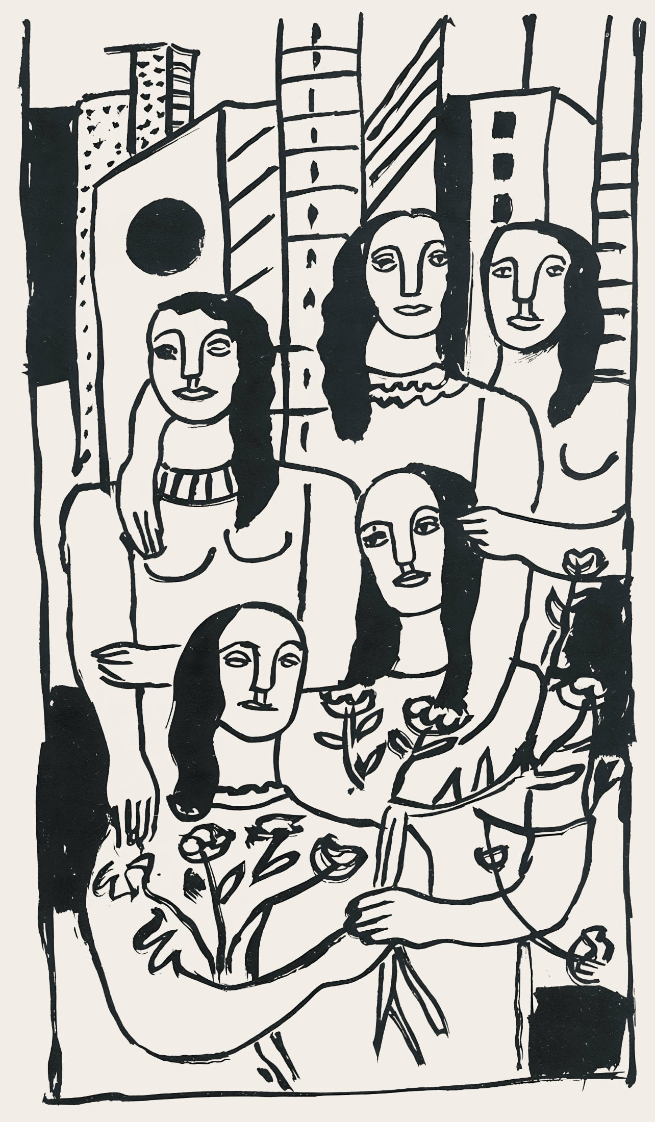 Fernand Lger, Composition, mes voyages: Fernand Lger, Composition, mes voyages Item Specifics: Paper Size: 13.78 x 9.84 inches. Excellent condition. Unsigned and unnumbered, as issued. Notes: From the folio, Fernand Lger mes voyages avec un