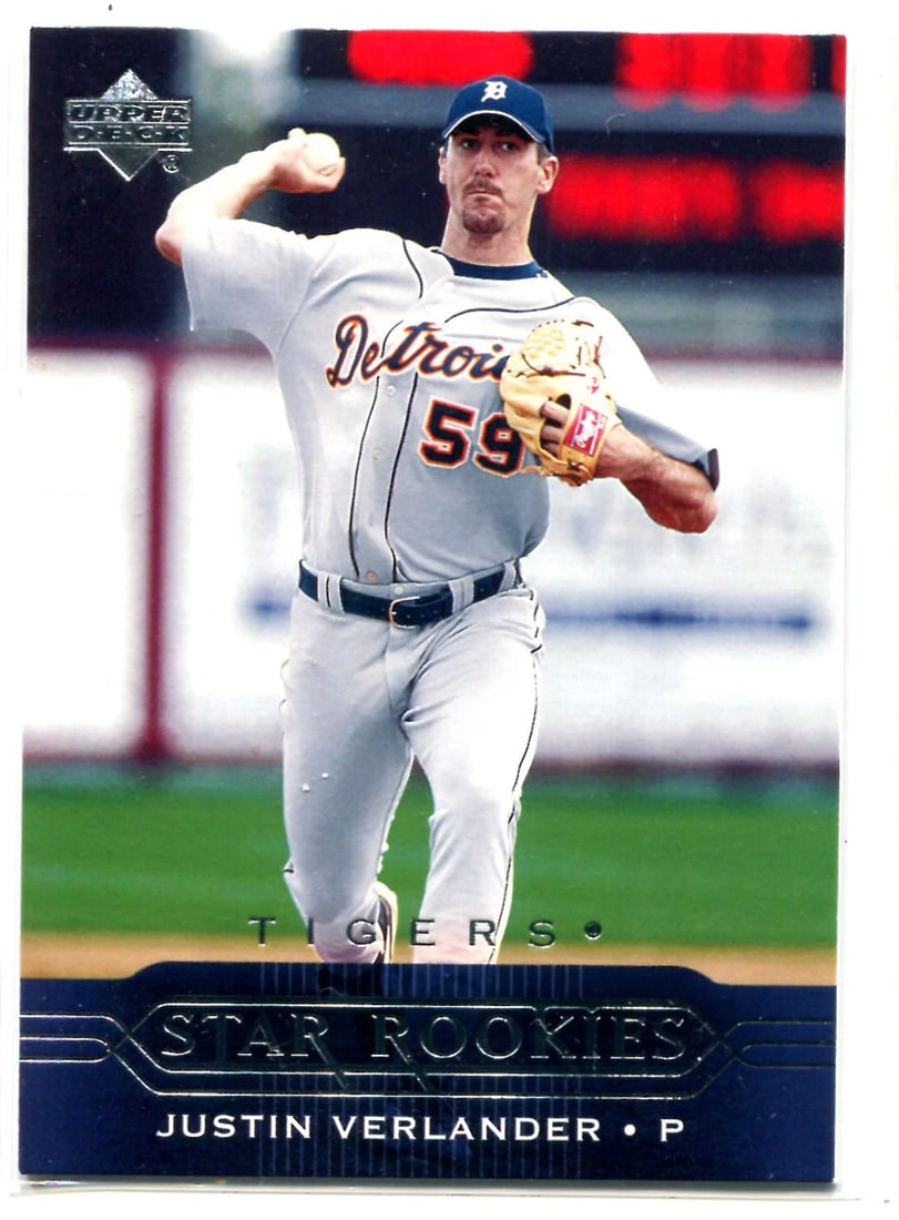 Justin Verlander 2005 Upper Deck Star Rookies Card (1 of 1)