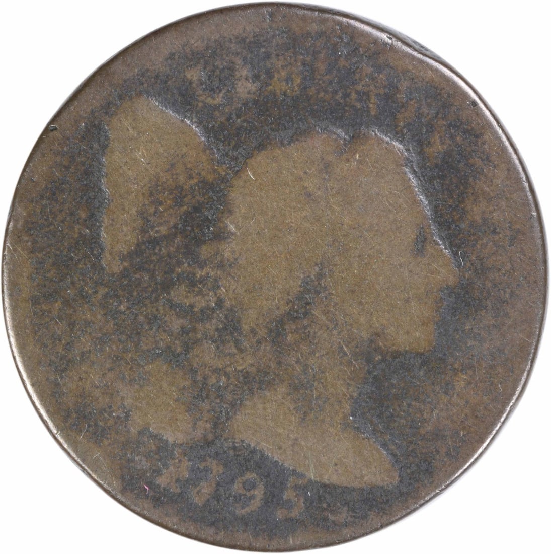 Cent 1795 Large Uncertified: Cent 1795 Large Uncertified The Cent 1795 Large Uncertified features a copper composition, plain edge, and a diameter of 28.00 millimeters, making it a unique specimen from the early days of American 